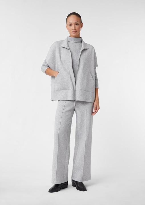 Produktbild Comma Sweatshirt Oversized Sweatshirt-Cape mit aufgesetzten Taschen (32)