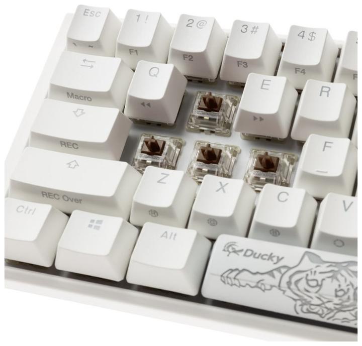 Immagine prodotto Ducky Tastiera One 3 Classic Pure White SF, LED RGB - MX-Brown (USA) (US, Cablato)