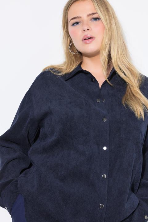 Produktbild Studio Untold Cord-Hemd, oversized, Hemdkragen, Langarm (46, 48)