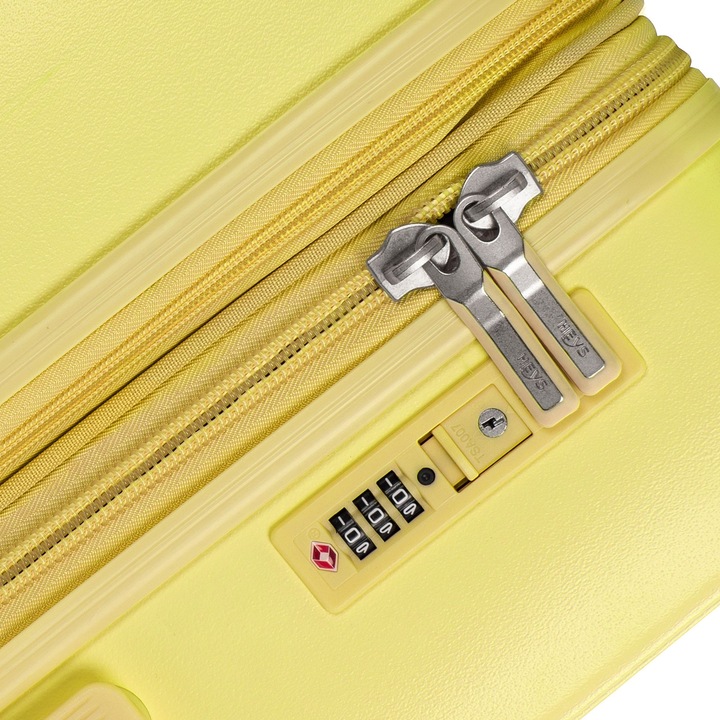 Actual product image Heys Pastel Yellow M -matkalaukku, keltainen (74 l, M (50 - 90l))