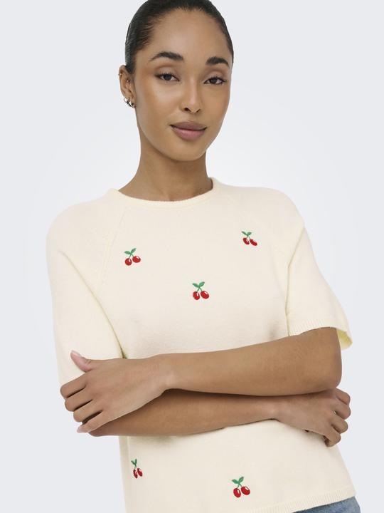 Produktbild Only Onlkatia Ss O-Neck Detail Ex Knt (M)