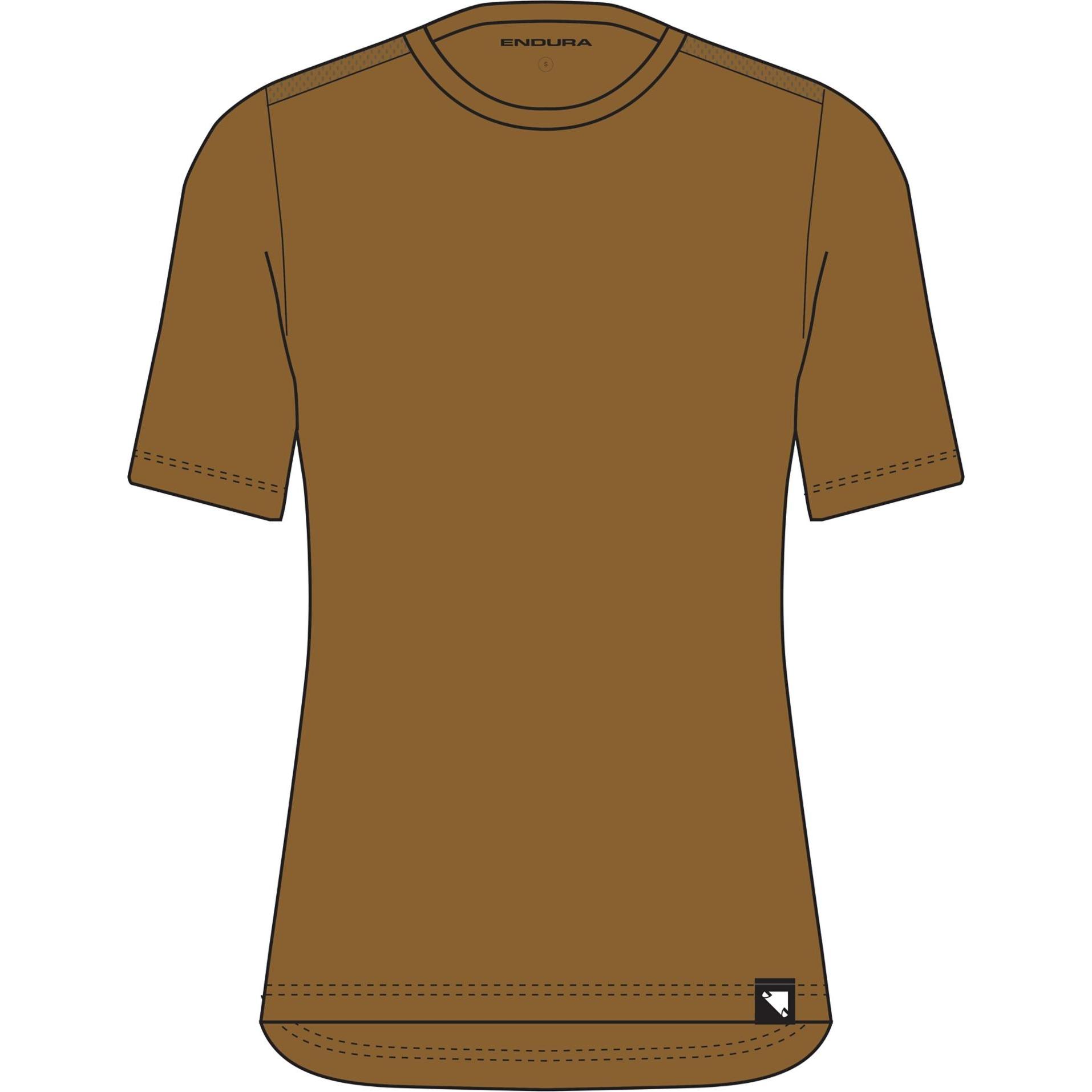 Endura, Donne, Maglia ciclismo, Loop Tech S/S Damen Trikot (S), Bronzo, S