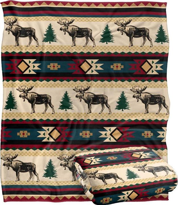 Immagine prodotto JQ Licensing Elch Decke Seidig Supersoft (152 x 127 cm)