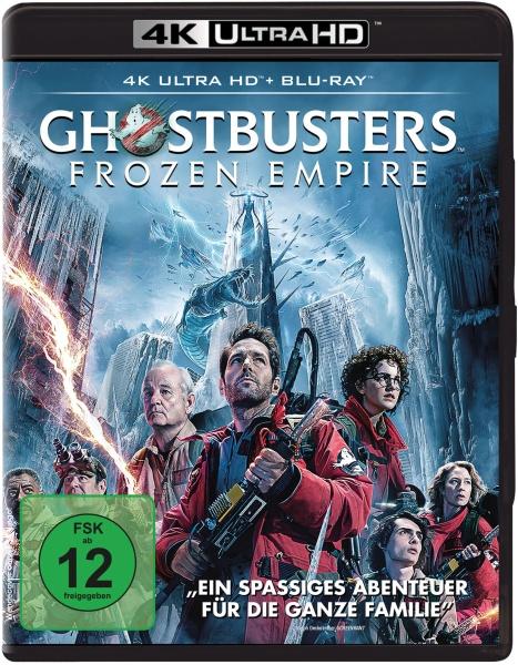 Produktbild Sony Ghostbusters: Frozen Empire (4k Blu-ray, Deutsch)
