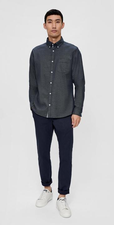 Produktbild s.Oliver Hemd Slim: Hemd aus Baumwollmix (S)