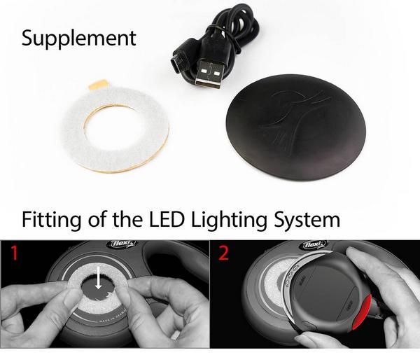 Image du produit Flexi Système d'éclairage LED (S, M, L, Chien, Général)