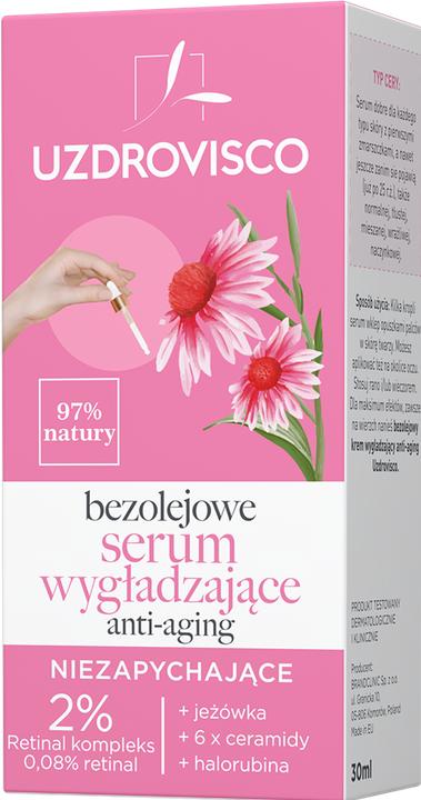Actual product image Uzdrovisco Oil-Free Smoothing Serum 30Ml (30 ml)