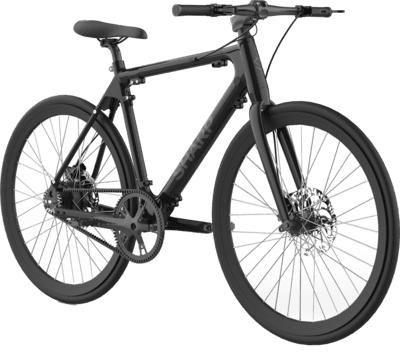 Actual product image Sharp E-Bike RS08E-S Black, Age recommendation from: 12