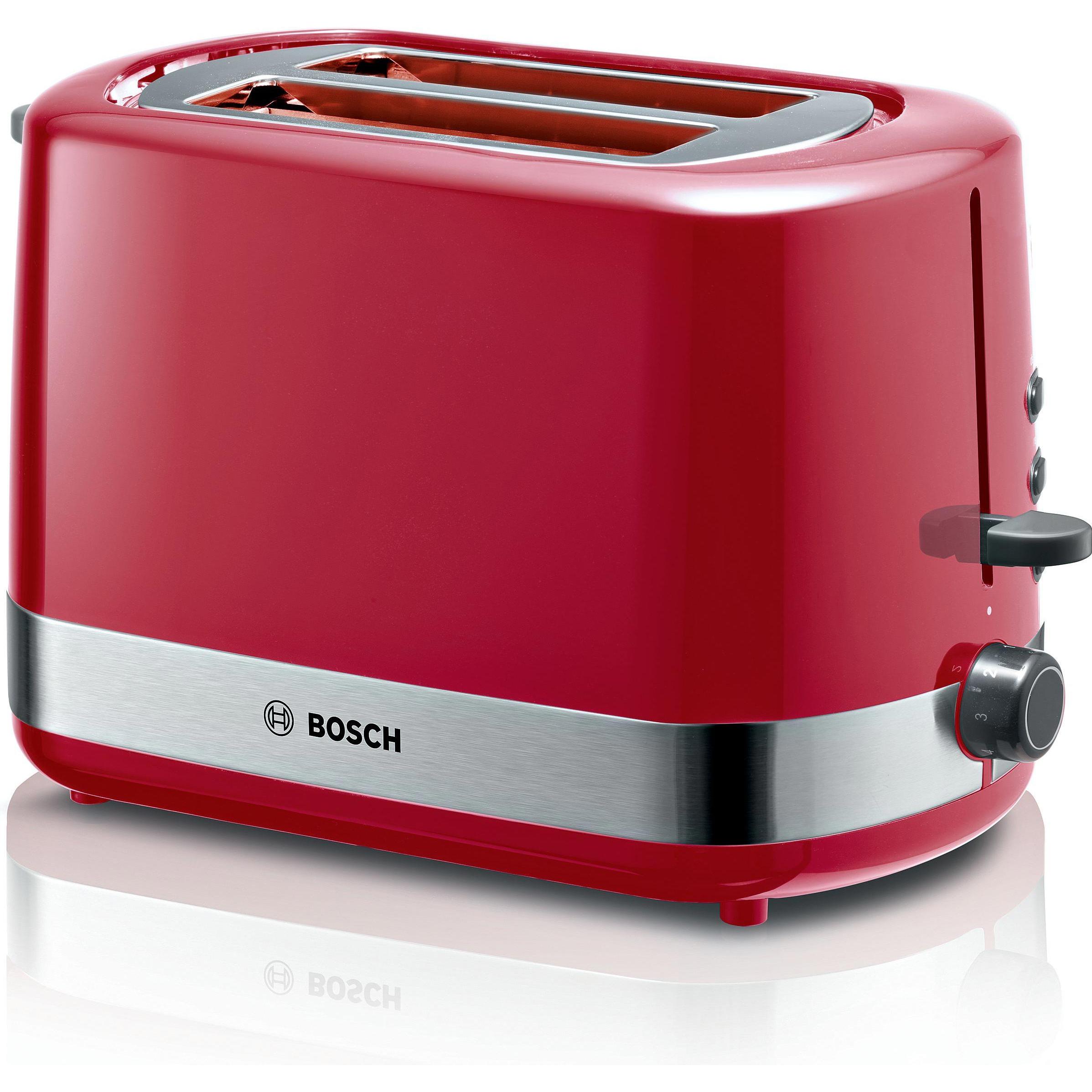 Bosch Hausgeräte TAT6A514, Toaster, Rot