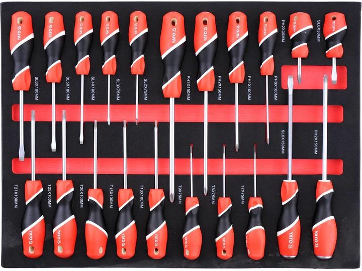 Actual product image Yato WORKSHOP CABINET + 211 pcs. TOOLS 55290 (211x)