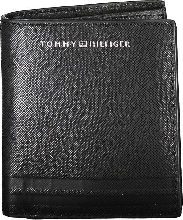 Actual product image Tommy Hilfiger Black Leather Men Wallet