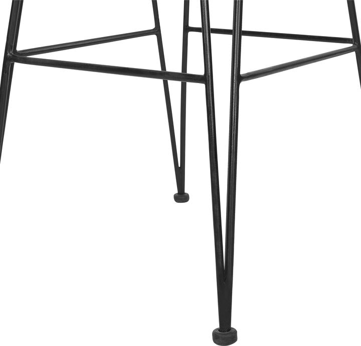 Produktbild Beliani Barhocker Rattan schwarz 2er Set CASSITA