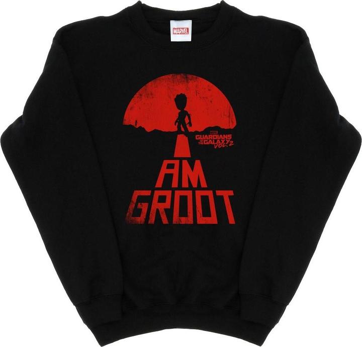 Produktbild Guardians Of The Galaxy I Am Groot Red Sweatshirt Jungen (116)