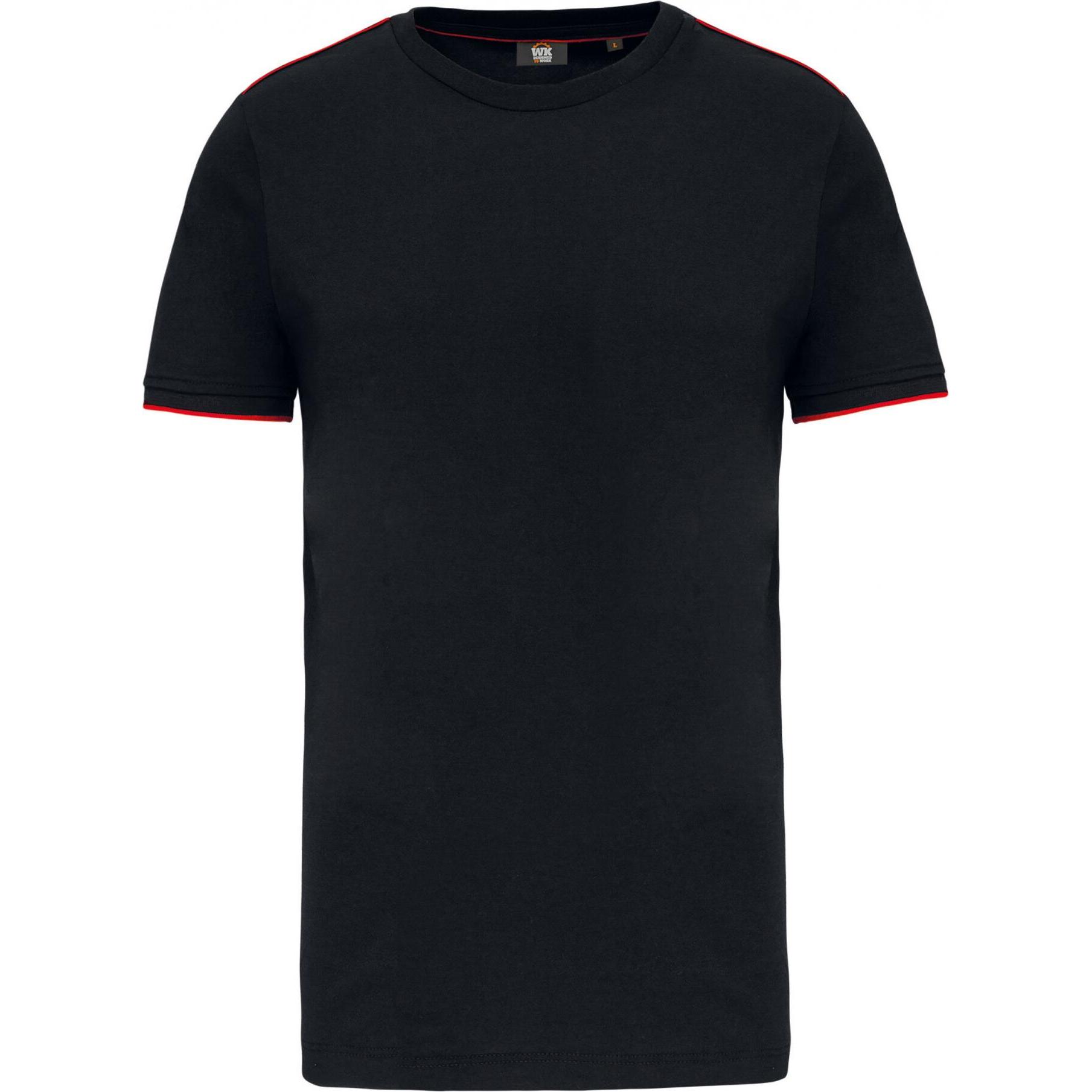 Kariban, Herren, Shirt, DayToDay, Rot, Schwarz, (XXL)