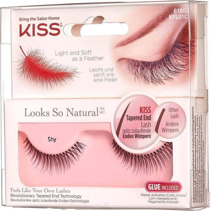 Actual product image KISS Lashes - Looks So Natural Shy (Artificial eyelashes)