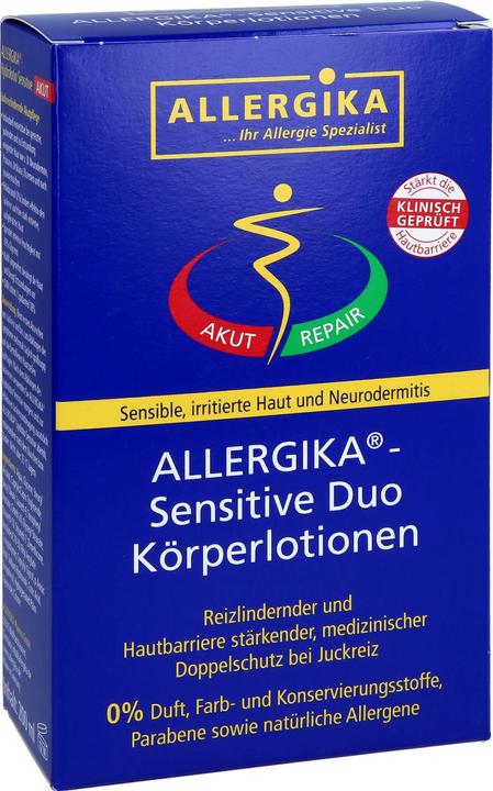 Immagine prodotto Allergika Duo Sensitive, 2X200 ml LOTTO (Latte corpo, 200 ml)