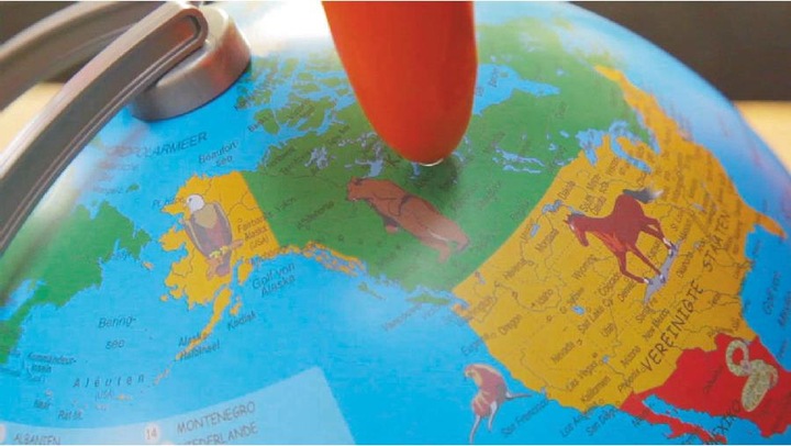 Actual product image tiptoi Interactive globe (German)