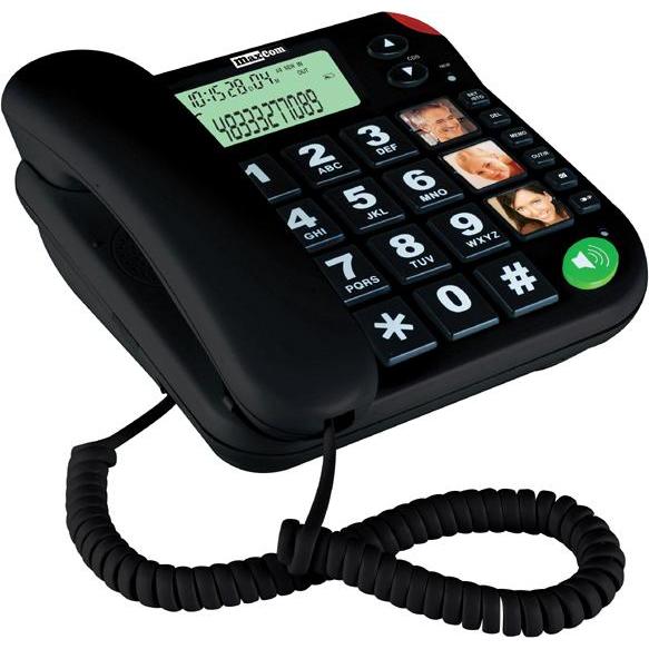 Maxcom Telefon stacjonarny KXT 480 Biały, Telefon, Weiss