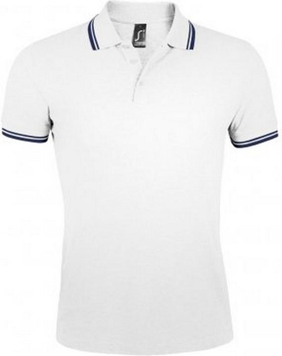 White, Navy blue