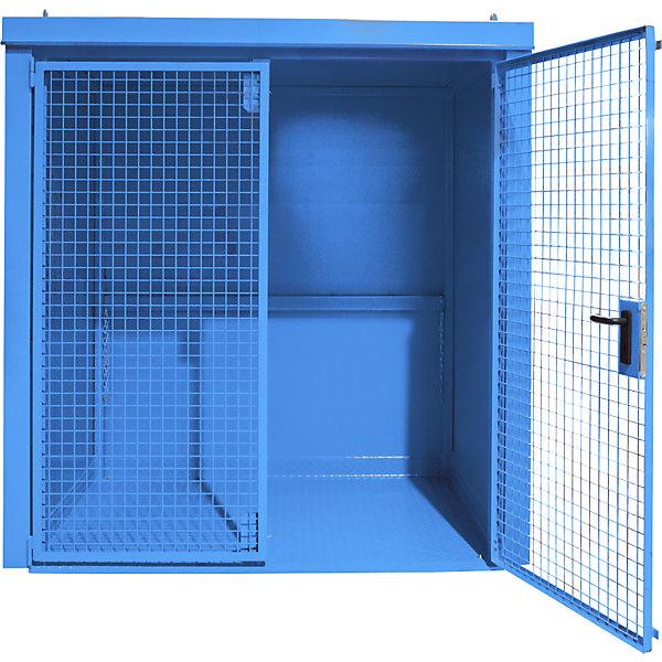 Produktbild Bauer Südlohn Bauer Gasflaschen Container GFC B M2 2125 x 2265 x 1575 mm lackiert lichtblau