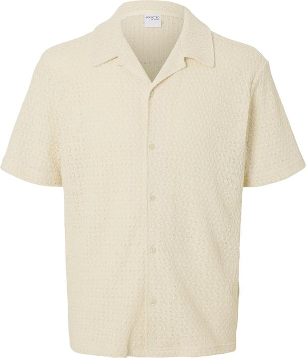 Immagine prodotto Selected Homme Jacquard Strick Kurzarmhemd (L)