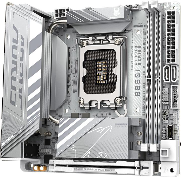 Produktbild Gigabyte B860I AORUS PRO ICE (LGA 1851, Intel B860, Mini-ITX)