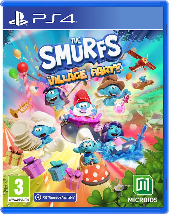 Actual product image Microids The Smurfs: Village Party (PS4)