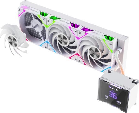 Produktbild xyz Kit Watercooling AIO Hydrotemp RGB - 360mm (Blanc)