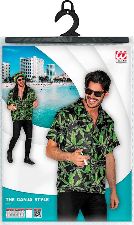 Actual product image Widmann Ganja Style - Cannabis (L, XL)