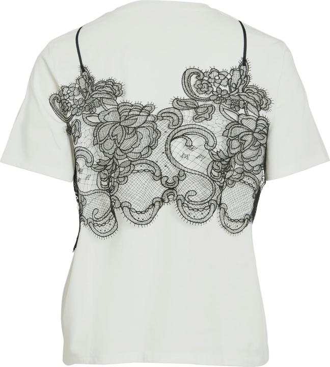 Actual product image Vila VIRADA Spitzenverziertes T-Shirt (L)