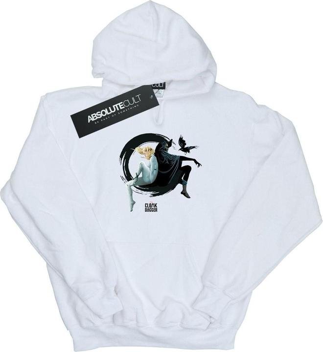 Immagine prodotto Cloak And Dagger Ink Circle Felpa con Cappuccio Uomo (3XL)