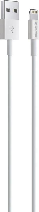 Actual product image Comma cable Jub MFi USB - Lightning 2,4A 1,0m white (1 m, USB 3.2 Gen 1)