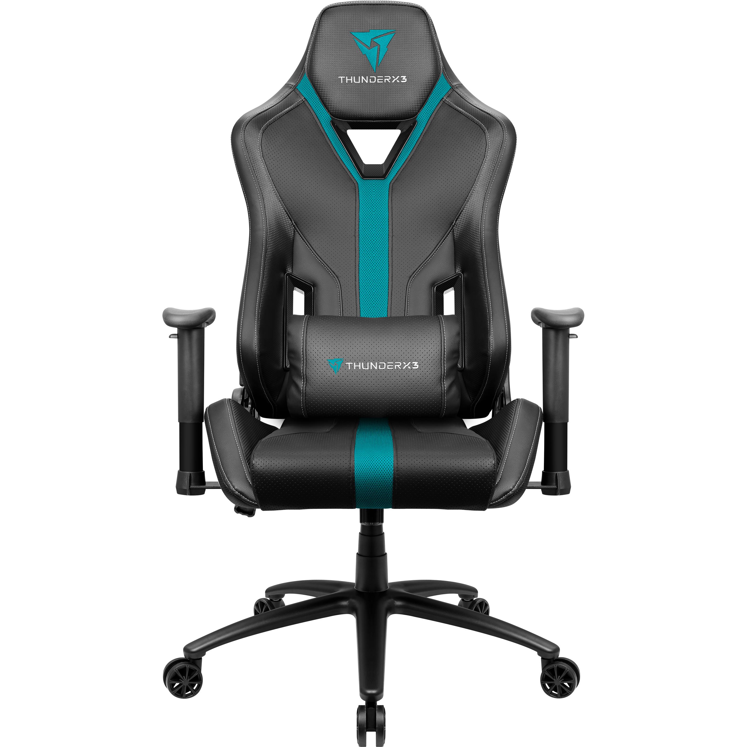 Thunder X3 Fauteuil compatible YC3 Air (Noir/Bleu), Gaming Stuhl, Schwarz, Blau