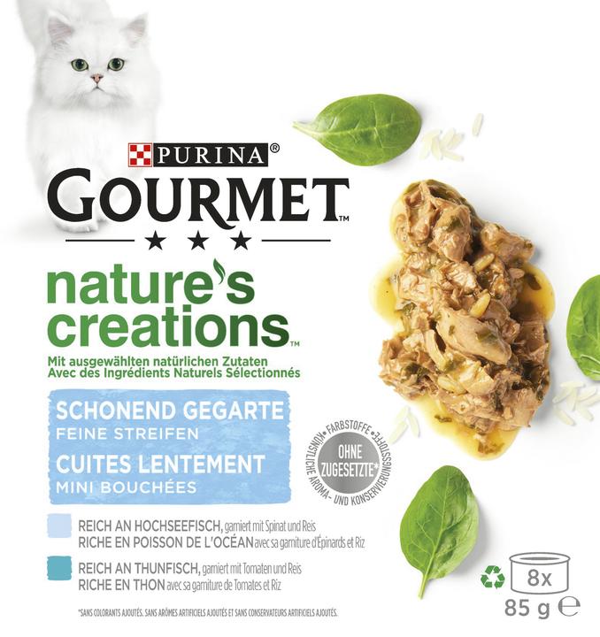 Produktbild Gourmet Natures Crea Fisch (Adult, 1 Stk., 790 g)