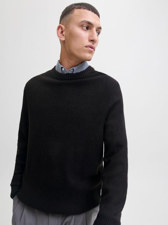 Image du produit Jack & Jones Einfarbig Strickpullover Strickpullover (XL)