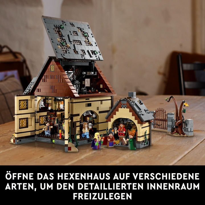 Productafbeelding LEGO Disney Hocus Pocus: De Sanderson Sisters' Cottage 21341 (21341, LEGO Ideeën, LEGO Zeldzame Sets)