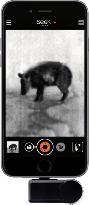 Actual product image SeeK Compact XR for iOS (Mobile phone thermal imaging camera)