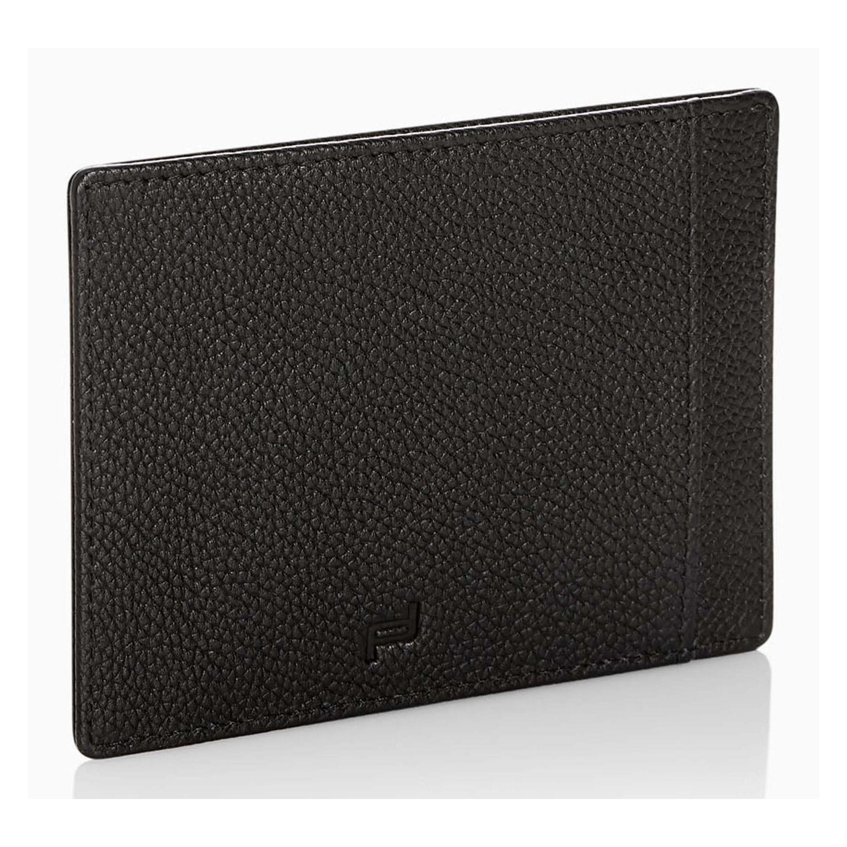 Porsche Design, Herren, Portemonnaie, Voyager Cardholder 4, Schwarz