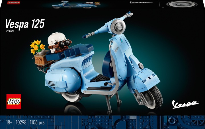 Actual product image LEGO Vespa 125 (10298, LEGO Icons, LEGO Rare Sets)