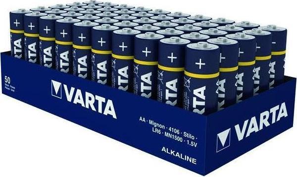 Immagine prodotto Varta Energia Mignon AA (50 pz., AA / LR6 / LR06 / Mignon / R6 / R14505, 1200 mAh)