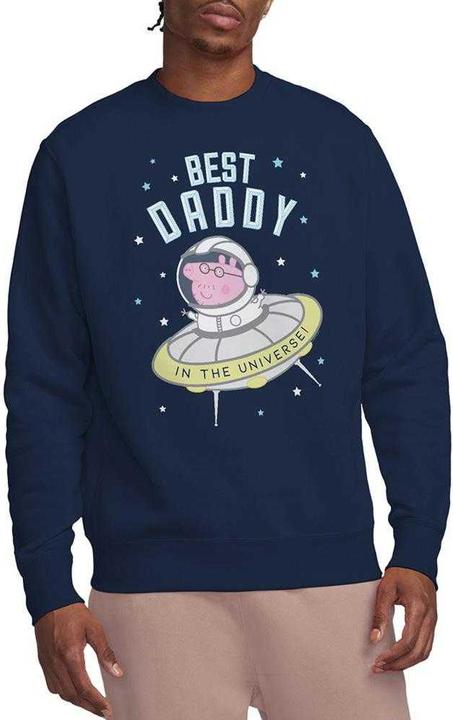 Produktbild Peppa Pig Best Daddy Pig In The Universe Sweatshirt (M)