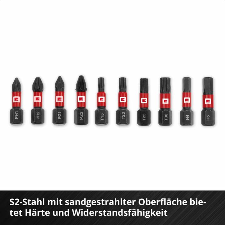 Produktbild Einhell Impact-Bit-Set, 118673, 11-teilig (Innensechskant)