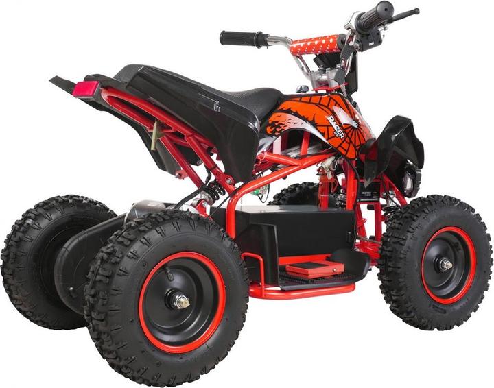 Produktbild Actionbikes Motors Elektro Quad Miniquad Kinder Racer 1000 Watt Pocket Kinderquad Pocketbike ATV (Schwarz Rot)