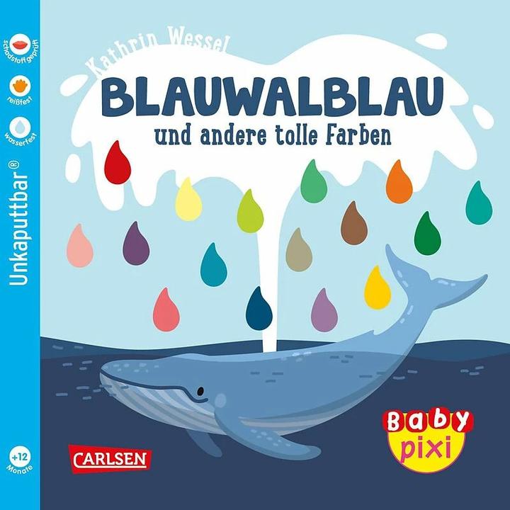 Produktbild Baby Pixi (unkaputtbar) 93: Blauwalblau und andere tolle Farben (Deutsch)