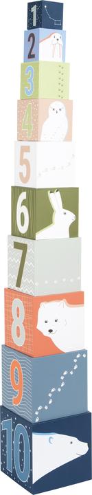 Actual product image small foot Arctic" stacking cube