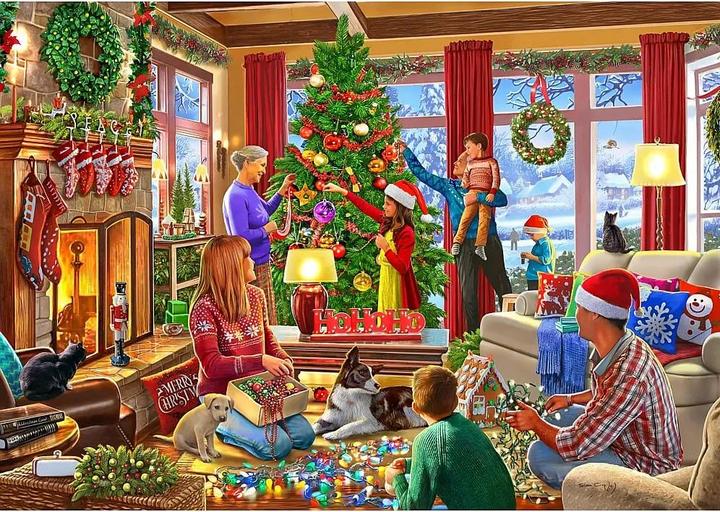 Produktbild Bluebird Puzzle 2000 pieces Christmas Decorating (2000 Teile)