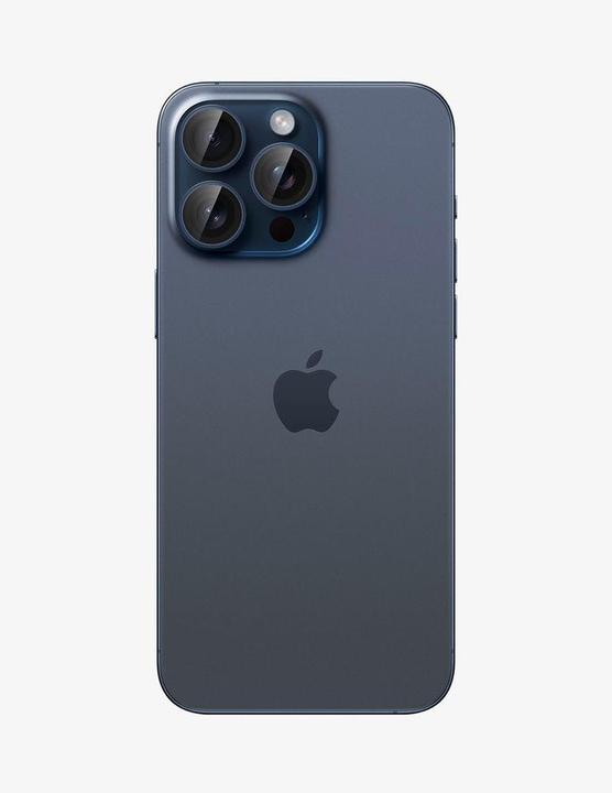 Immagine prodotto Spigen Proteggi fotocamera Optik.tR EZ Fit per iPhone 14 Pro / Pro Max / 15 Pro / Pro Max - Blu tita (2 pz., Apple iPhone 15 Pro Max)