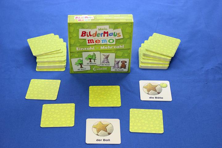 Produktbild Mein Bildermaus-Memo - Einzahl - Mehrzahl (Deutsch)