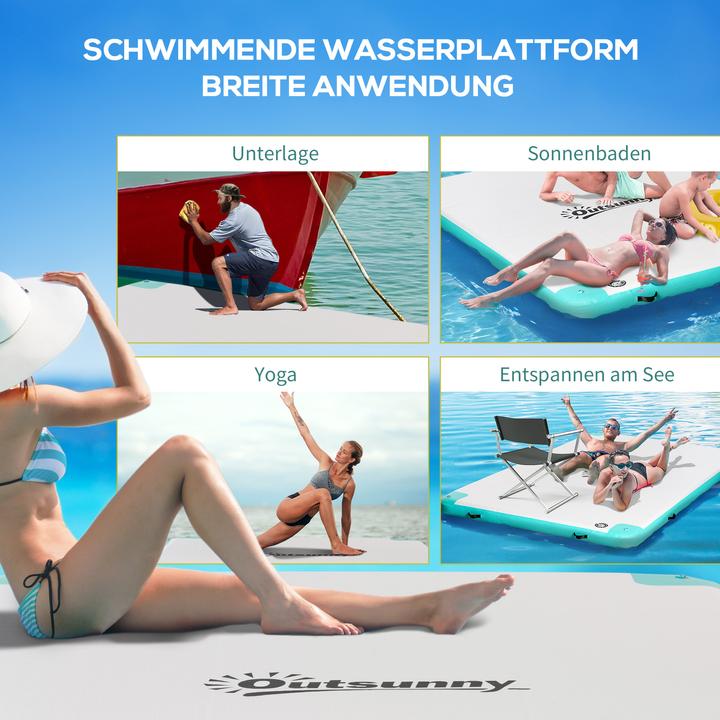 Immagine prodotto Outsunny Paddleboard con funzione di gonfiaggio