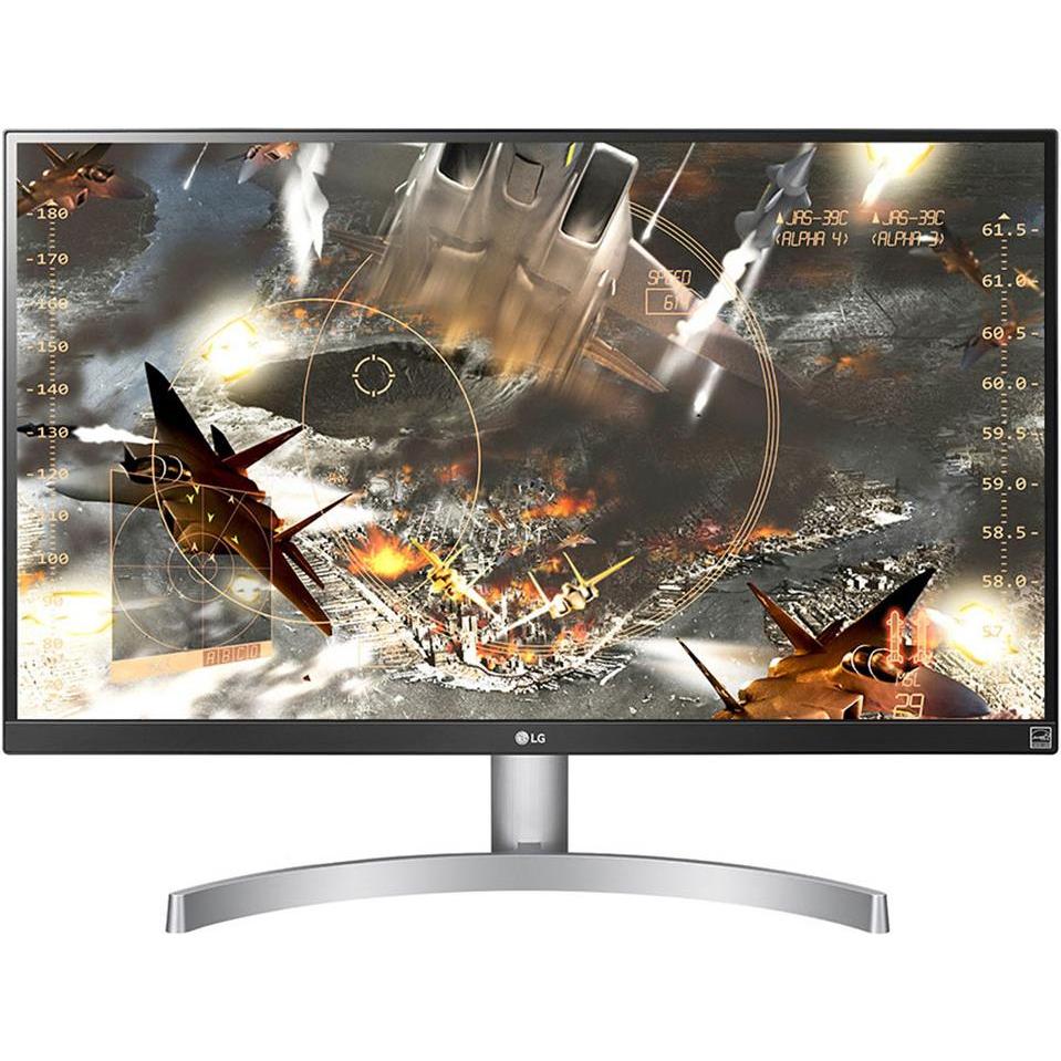 LG 27UL600-W (3840 x 2160 Pixel, 27"), Monitor, Weiss, Schwarz